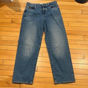 Zara Women's Relaxed Blue Jeans